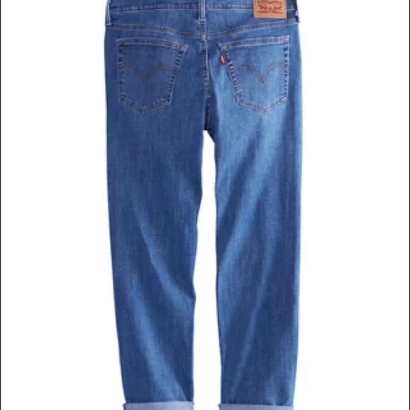 Levi’s Distressed Boyfriend Jeans 32x27 EUC - Picture 8 of 8